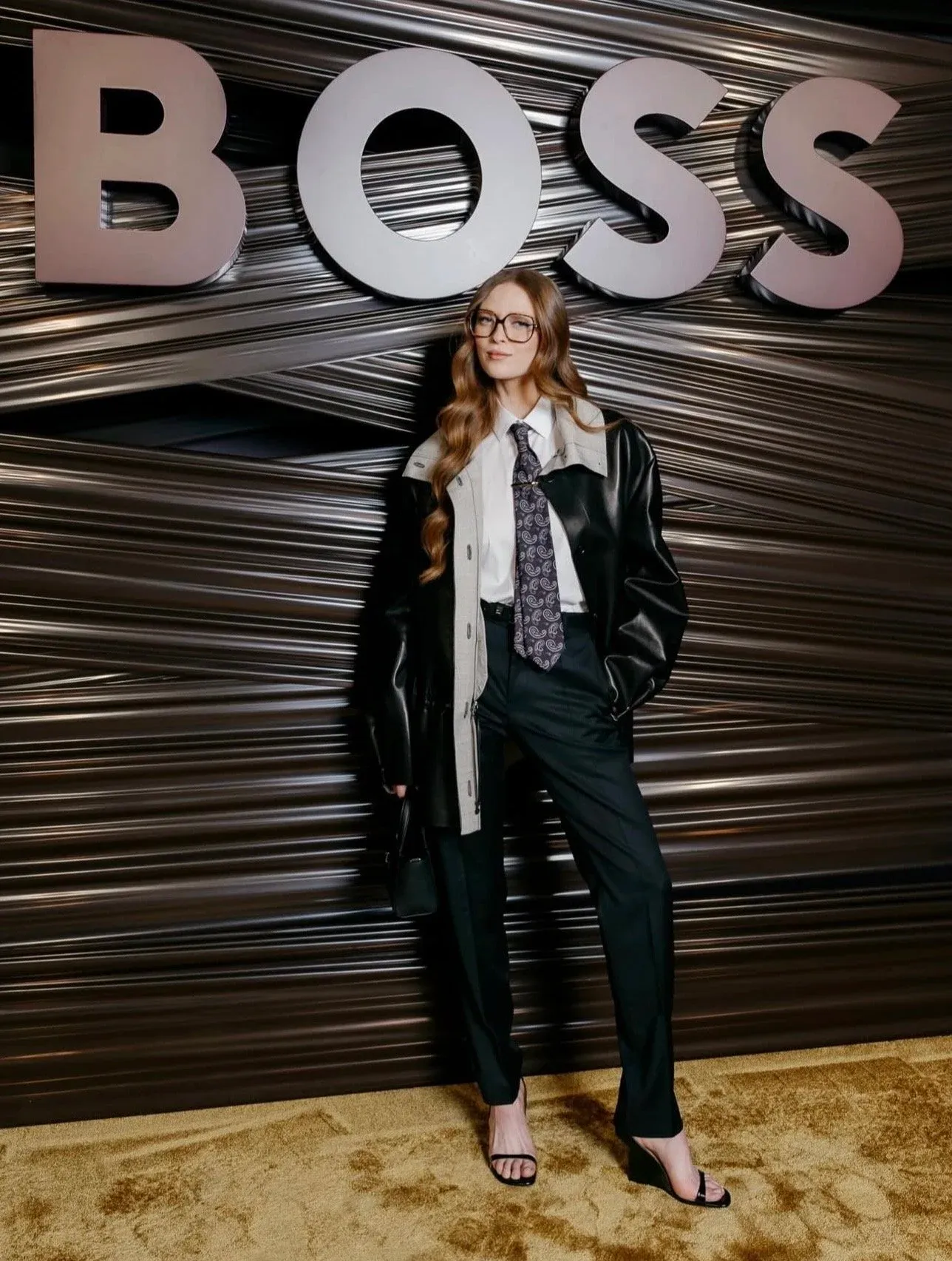 Larsen Thompson · BOSS FW26 Show