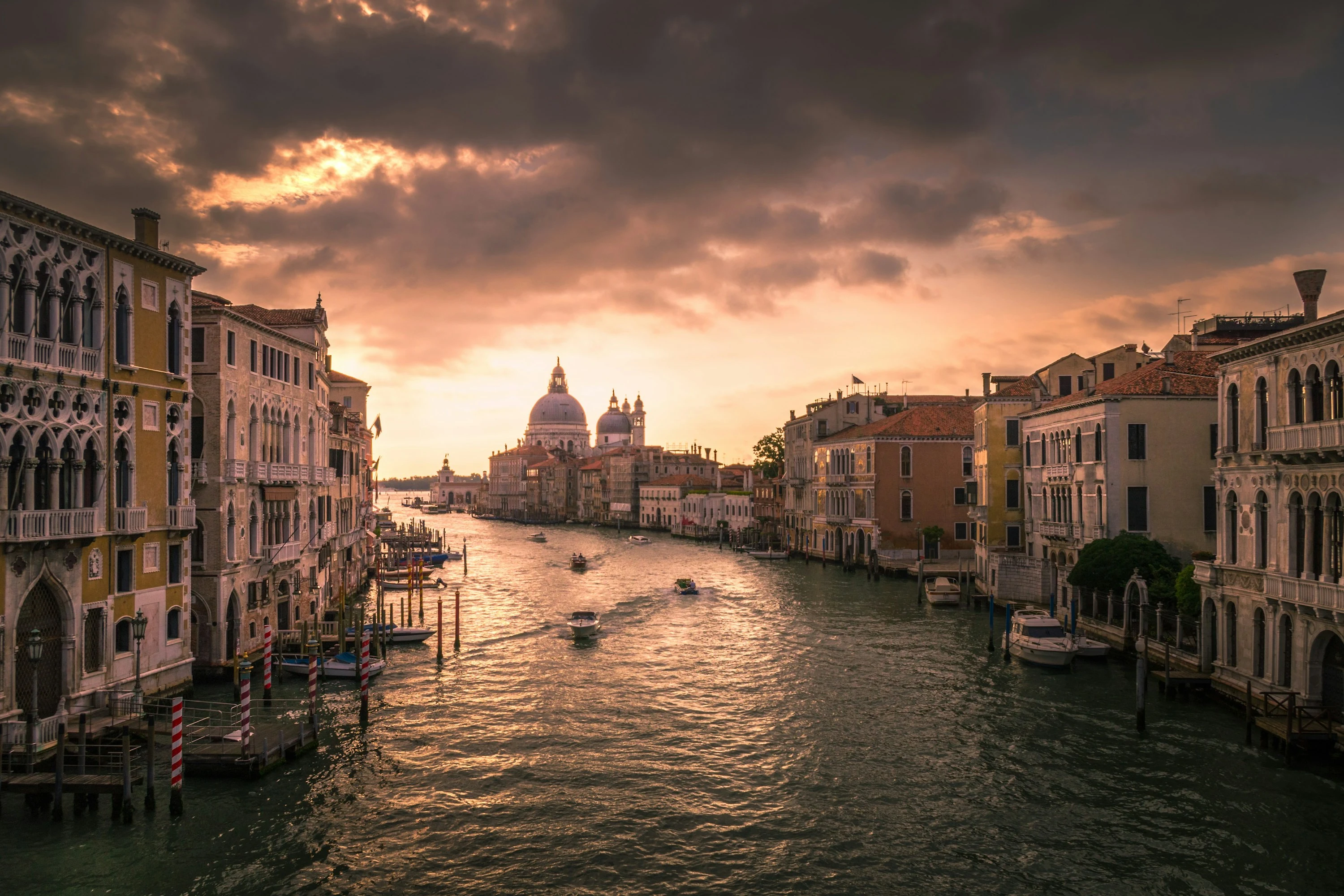 Venice, a view of the city — stock photograph