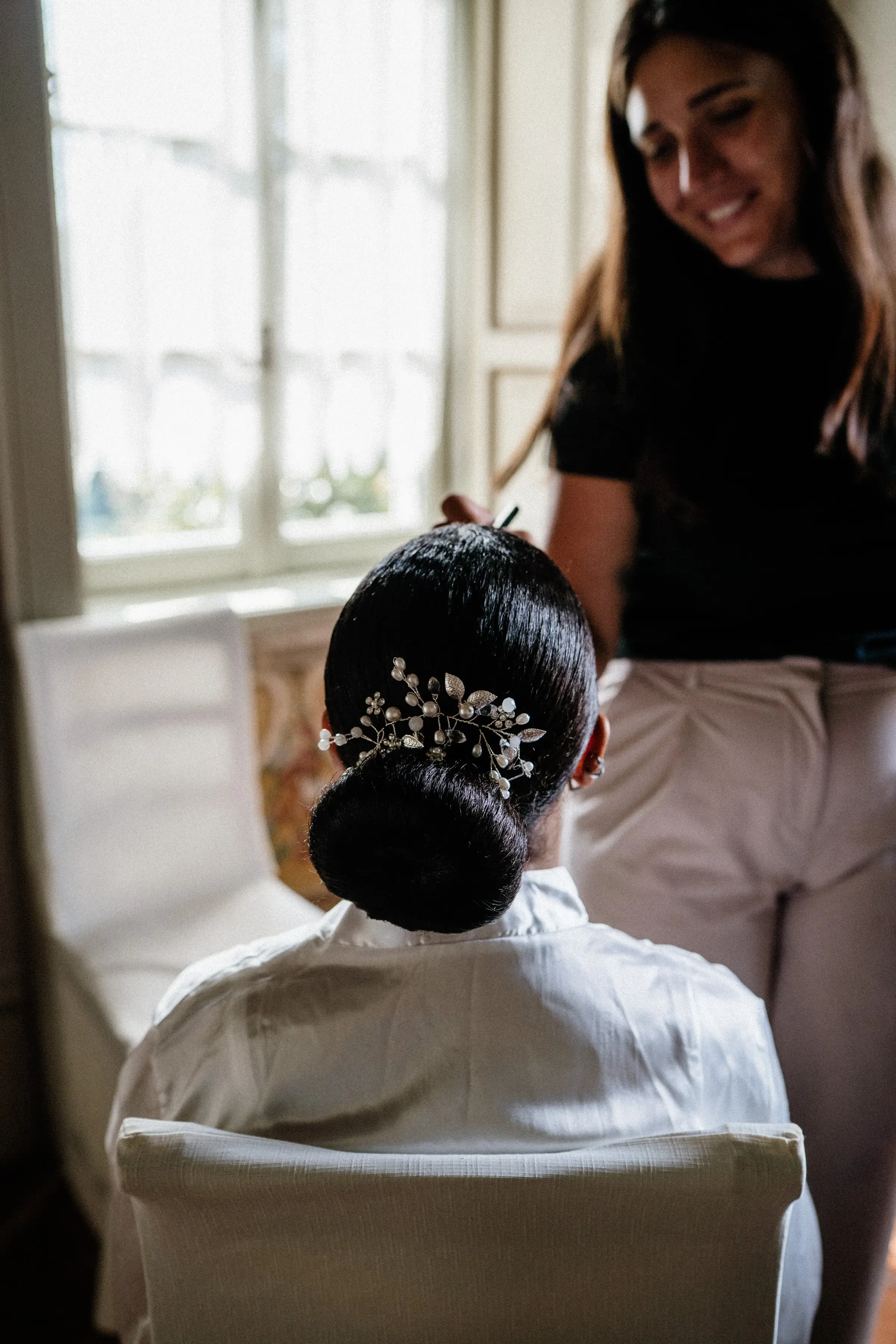 Luxury on-location makeup and hair
